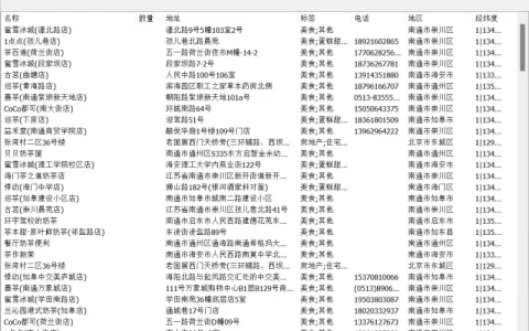 【商机挖掘利器】精准商家信息采集软件